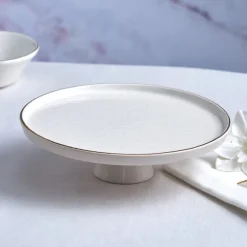 Calvin Servierteller mit Fuß 23 cm