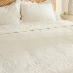 Camille Bettüberwurf-Set Ecru 230x240 Cm + 2 (50x70 Cm)