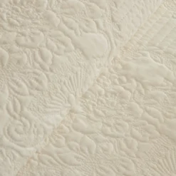 Camille Bettüberwurf-Set Ecru 230x240 Cm + 2 (50x70 Cm)