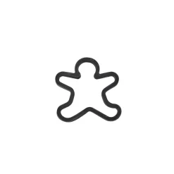 Crick Crack Alp 10-teiliges Keksservice-Set