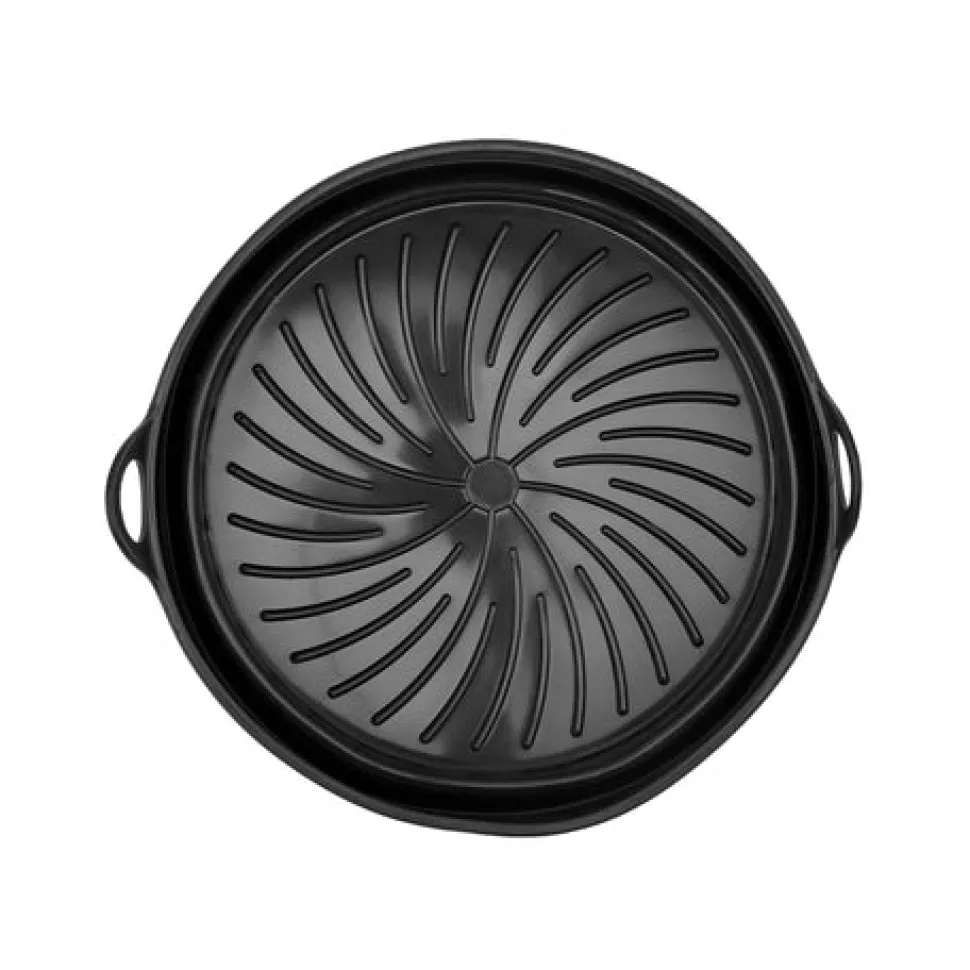 Crick Crack Silikon-Backform für Heißluftfritteuse – Heißluftfritteuse Zubehör, Schwarz