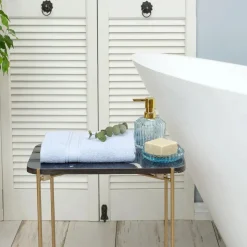 Daily Soft Eisblau 100% Baumwolle Handtuch 50x90