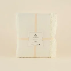 Fiona Bettüberwurf Set Ecru 230x240cm + 2(50x70) cm