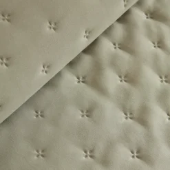 Fiona Bettüberwurf Set Salbeigrün 230x240cm + 2(50x70) cm