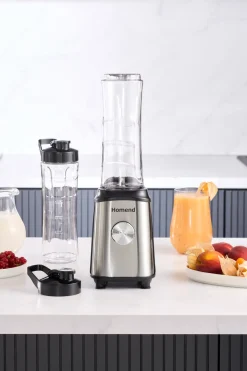 Homend Mixfresh 7010EU Personal Smoothie Blender Edelstahl 350W