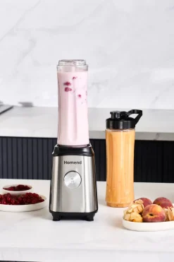 Homend Mixfresh 7010EU Personal Smoothie Blender Edelstahl 350W