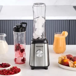 Homend Mixfresh 7010EU Personal Smoothie Blender Edelstahl 350W
