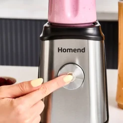Homend Mixfresh 7010EU Personal Smoothie Blender Edelstahl 350W