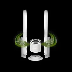 Homend O-zone 9008H Cool+ Heatwave Luftreiniger 35W Weiß