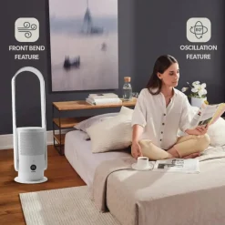 Homend O-zone 9008H Cool+ Heatwave Luftreiniger 35W Weiß