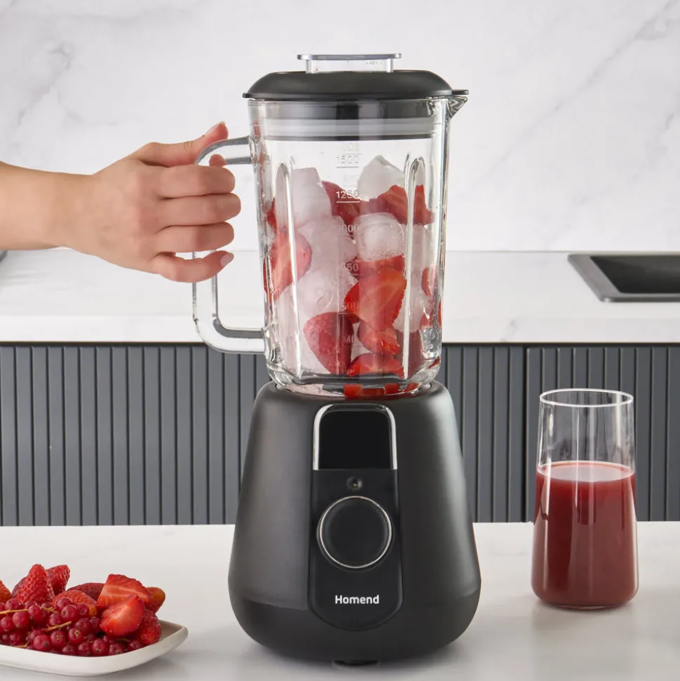 Homend Vintage Blendsetter 4927H, Stabmixer, Schwarz, 1000W