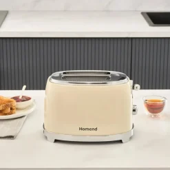 Homend Vintage Breadfast 1527H Toaster Creme