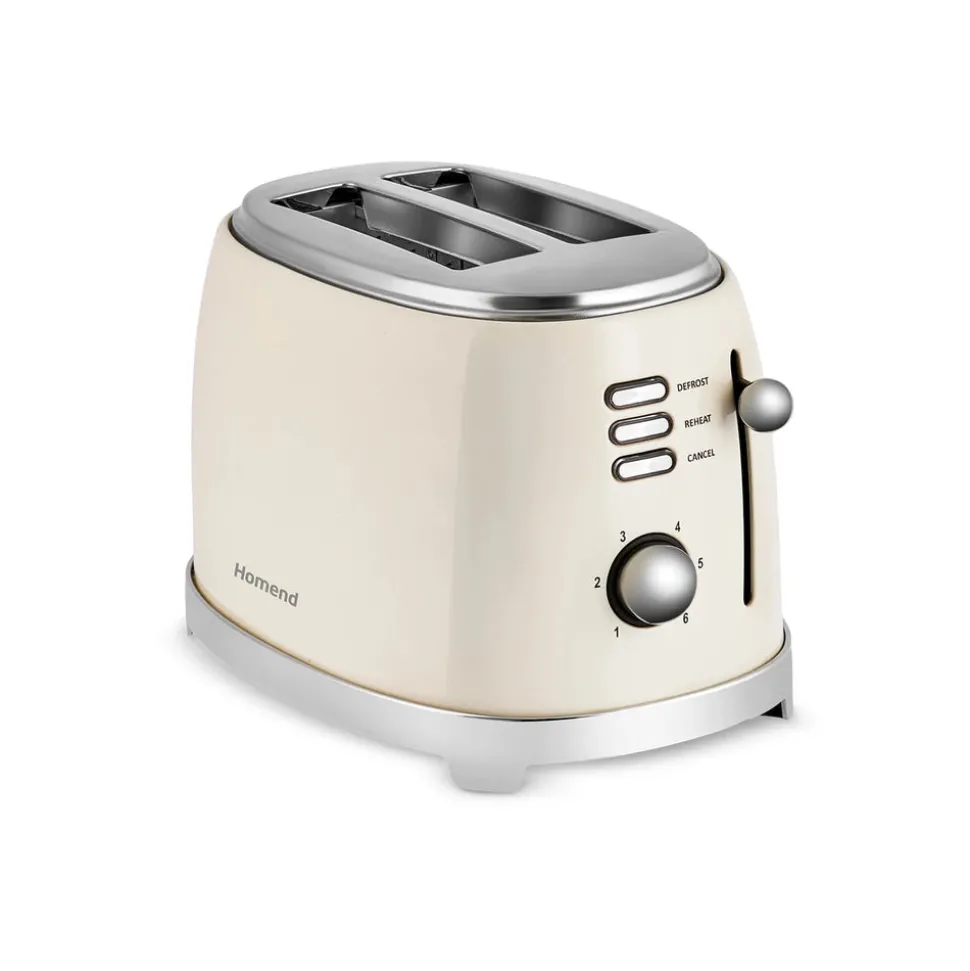 Homend Vintage Breadfast 1527H Toaster Creme