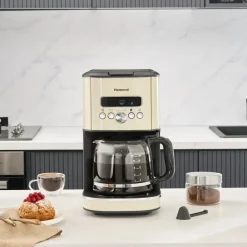 Homend Vintage Coffeebreak 5027H Filterkaffeemaschine Creme