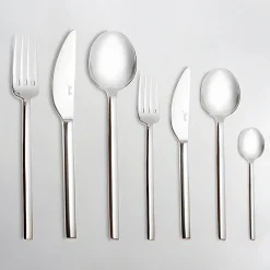 Jumbo 8100 Tafelbesteck- Set aus Gabel Löffel Messer 84- teilig für 12 - Personen mit Box