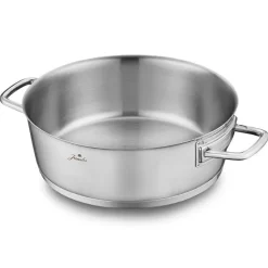 Jumbo Felix 8-teiliges Edelstahl-Topfset mit Induktionsboden