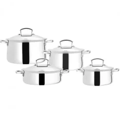 Jumbo Flame 4-teiliges Topf-Set