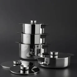 Jumbo Infinity 3PLY 8-teiliges Edelstahl-Kochgeschirrset mit Induktionsboden