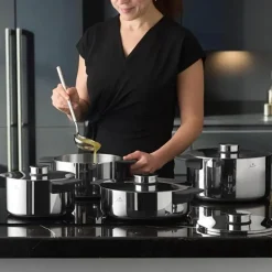 Jumbo Infinity 3PLY 8-teiliges Edelstahl-Kochgeschirrset mit Induktionsboden