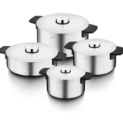 Jumbo Infinity 3PLY 8-teiliges Edelstahl-Kochgeschirrset mit Induktionsboden