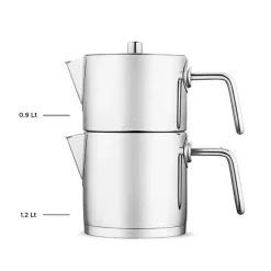 Jumbo Metalix Midi Vollmetall-Teekanne