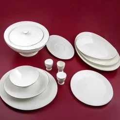 Jumbo Moon Platin 64-teiliges Tafelservice für 12 Personen