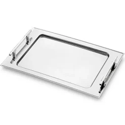 Jumbo New 9100 28-teiliges eckiges Teeset – Edelstahl