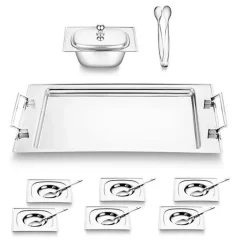 Jumbo Pluto 16-teiliges Teeset aus Edelstahl für 6 Personen