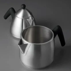 Jumbo Steel Teekanne mit Induktionsboden, matt