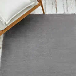 Kaşmir Halı 7/24 Cosy Dunkelgrau Teppich 160x230 cm