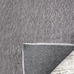 Kaşmir Halı 7/24 Cosy Dunkelgrau Teppich 160x230 cm