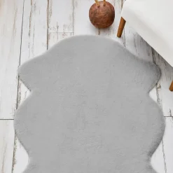 Kaşmir Halı 7/24 Cosy Hellgrauer Teppich 70x100 cm