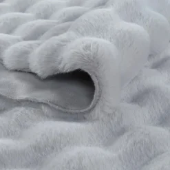 Kaşmir Halı 7/24 Cosy Premium Bubble Hellgrau 80x150 cm