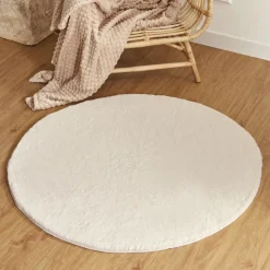 Kaşmir Halı 7/24 Cosy Premium, Beige, 120x120 cm