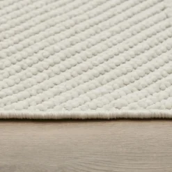 Kaşmir Halı 7/24 İskandinav Clara, Weiß, 80x150 cm