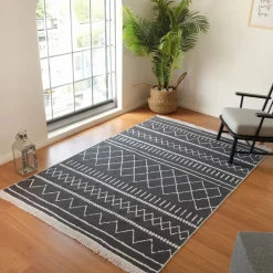 Kaşmir Halı 7/24 Teppich Jute Alter 155x230 cm