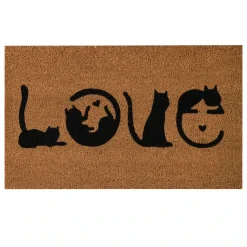 Kaşmir Halı Cat Love Coco Doormat 45x75 cm