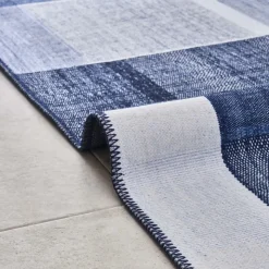 Kaşmir Halı Dekoratif Art Trend Deep Blue Teppich 160 x 230