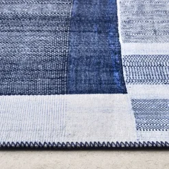 Kaşmir Halı Dekoratif Art Trend Deep Blue Teppich 160 x 230