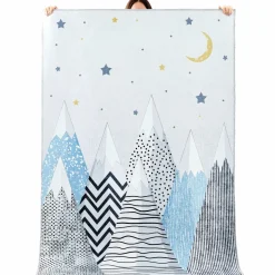 Kaşmir Halı Dekorativ Art Mountain Kinderteppich 120x180 cm