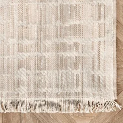 Kaşmir Halı Dogasever Recycelte Baumwollteppiche Regen 160x230 cm