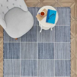 Kaşmir Halı Dogasever Recycelte Baumwollteppiche Delta 160x230 cm