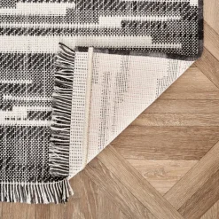 Kaşmir Halı Dogasever Recycelte Baumwollteppiche Nacht 120x180 cm