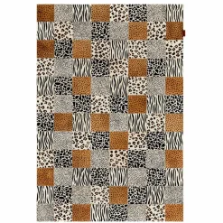 Kaşmir Halı Handgefertigt Safari Patch, 120x180 cm