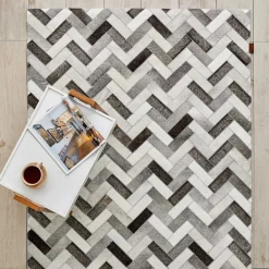 Kaşmir Halı Handgefertigtes Safari Parquet, 120x180 cm