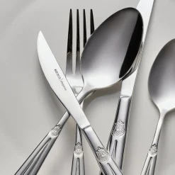 Karaca 316+ Mantilla für 12 Personen Elegance Besteckset, 84 Teilig