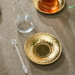 Karaca Ada Gold 18-teiliges Teeservice für 6 Personen