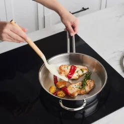 Karaca Ada, 12-Teiliges Stahl Topfset