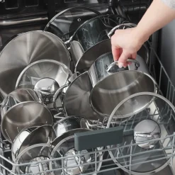 Karaca Ada, 12-Teiliges Stahl Topfset