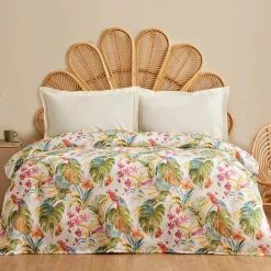 Karaca Alva Baumwoll-Pikee, Doppelbett, Grün